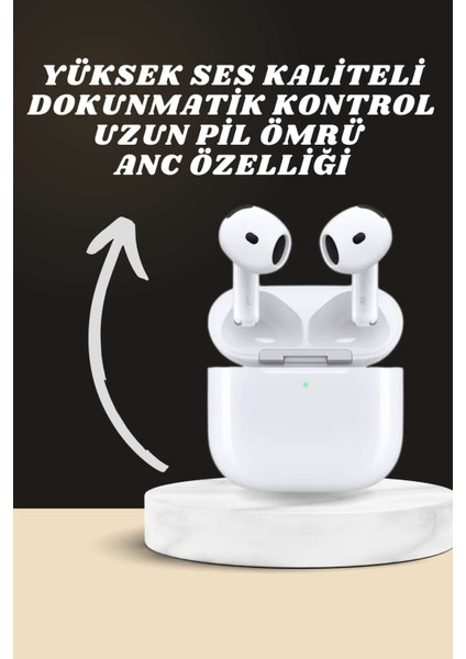 7 Kordonlu Akıllı Saat ve 3.nesil Kulaklık Dokunmatik Ekran Sesli Görüşme Yapa - M319R086-K73 fiyatları