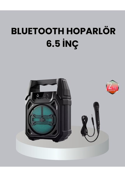 10W Gücünde Kablosuz Hoparlör – Şarjlı Fm Radyolu ve Taşınabilir - M485R709-K59485