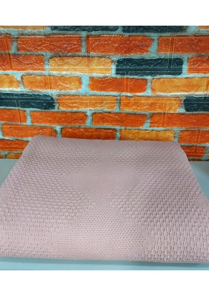 2 Adet Şaheser %100 Pamuk Çift Kişilik Pike 240X220 (Tek Pike)-Pudra modelleri