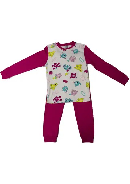 Pembe Mıte Pijama Takımı