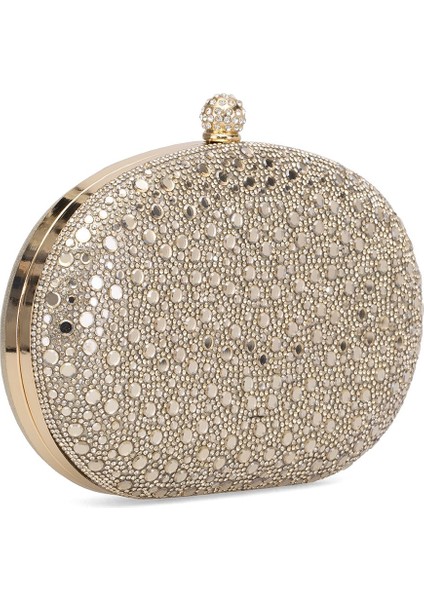 25KC1288 Kadın Taşlı Kutu Abiye Çanta Altın fiyatları