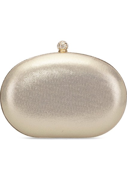 25KC1288 Kadın Taşlı Kutu Abiye Çanta Altın modelleri