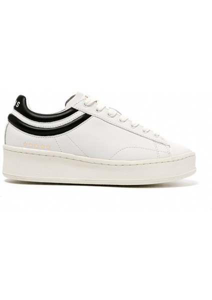 Kadın Sneaker ( Günlük) SU001-01-204 Helms Paris Sneakers Supersonic White Black