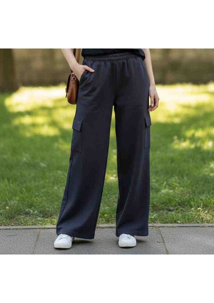 Kız Çocuk Kargo Cep Pantolon