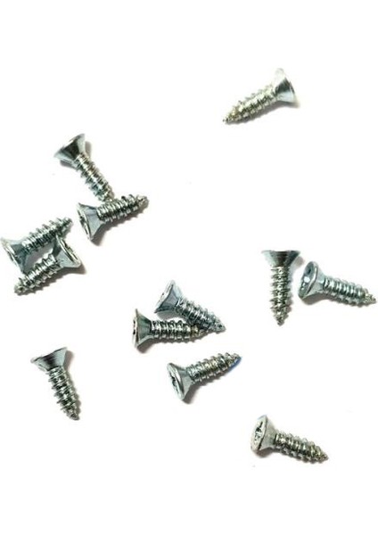 Klips, Menteşe, Ayak, Ağaç, Sunta Vidası 2,2x7,5mm - Nikel 1000 Adet (800800)