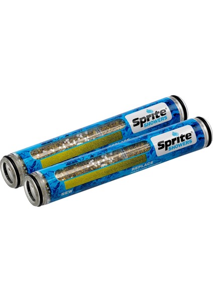 Hhc-2 Elde Tutulan Yedek Duş Filtresi Kartuşu, 2&apos;li Paket, Kırmızı, 1&apos;li Paket