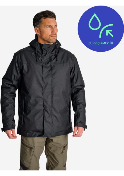 Solognac Erkek Su Geçirmez Kışlık Mont -10 °C - Siyah - Avcılık ve Doğa Gözlemi - 100 fiyatları