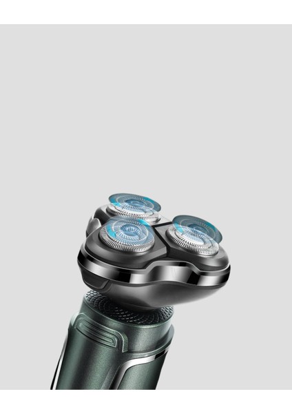 Şarjlı ve Kablosuz 3 Başlıklı Profesyonel Bakım Seti – Saç Sakal Burun ve K - T010G468-Z78 modelleri