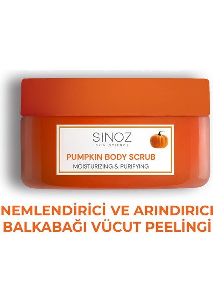 Nemlendirici ve Arındırıcı Balkabağı Vücut Peelingi 300 gr