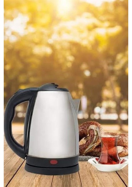 Kettle C F Tipi 220-240V Paslanmaz Çelik Elektrik Kablolu Otomatik Kapanma - M035R596-K93035