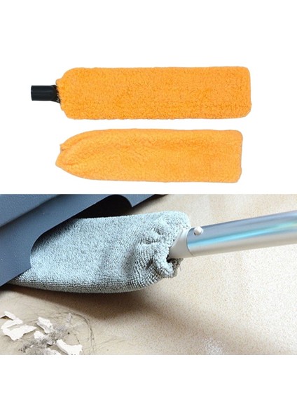 bulurum sihirli mikrofiber başlıklı girintili yüzey temizleme mopu toz alma fırçası