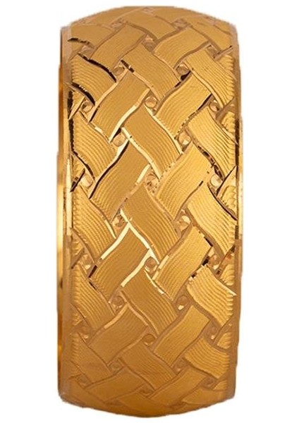 40 Gram (Gr) 40MM Hasır Model Mega Bilezik 22 Ayar Yatırımlık Işçiliksiz indirimleri