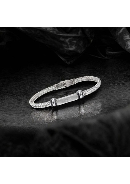 Gothic Cross Çelik Hasır Örgülü Ayarlanabilir Bileklik 9591G5D2M fiyatları