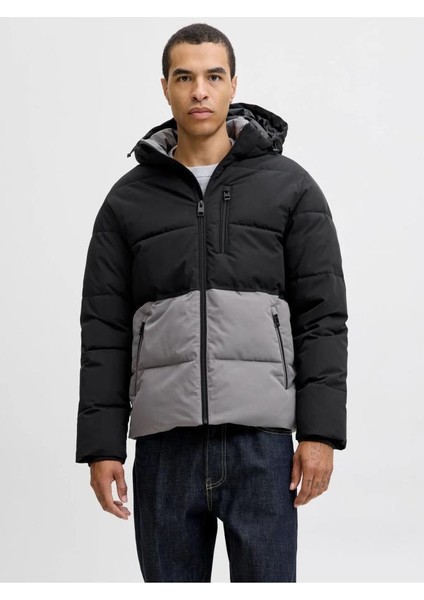 Jack&jones 12278792 Jjeowen Puffer Sn Castlerock Erkek Mont