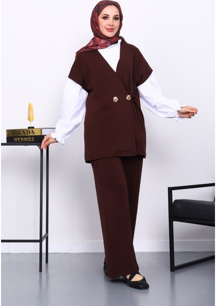 Bordo Yelek Pantolonlu Cupra Modal Takım fiyatları