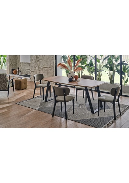 Solid Sabit Yemek Masası - 190 cm indirimleri