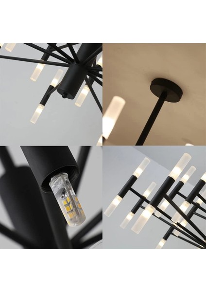 Leo 20 Başlıklı Eskitme Ledli Sarkıt Avize indirimleri