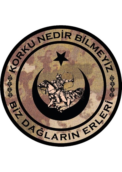 Korku Nedir Bilmeyiz Peç, Kamuflaj Peç Arma