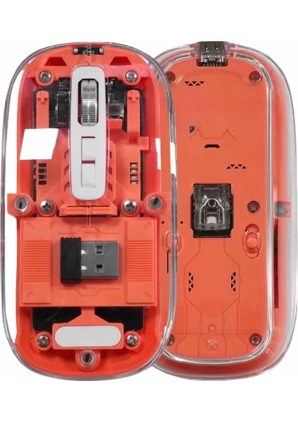 Kablosuz Mouse Fare Şarjlı Bluetooth Wireless Çift Modlu Sessiz modelleri