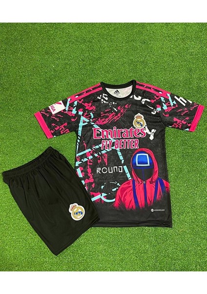 Real Madrid Kylian Mbappe Özel Konsept Çocuk Forması (Squid Game) fırsatları