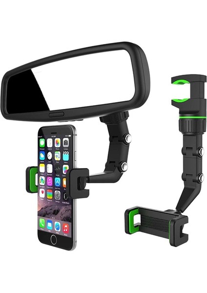 Dikiz Aynası Telefon Tutucu 360 Derece Dönebilir Kıskaç Masa Sıkıştırmalı Telefon Tutucu Mavi Cam modelleri