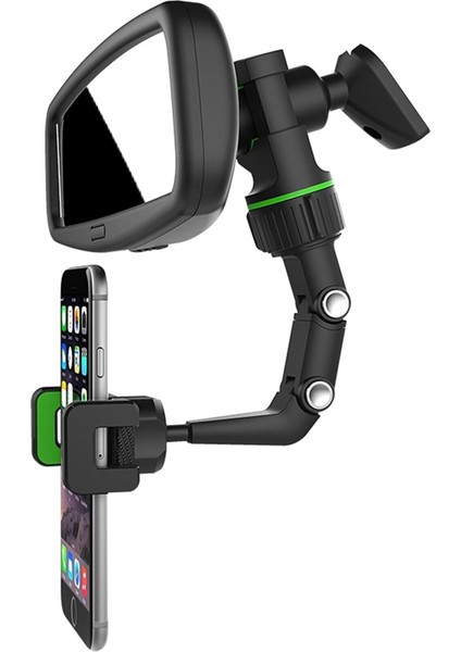 Dikiz Aynası Telefon Tutucu 360 Derece Dönebilir Kıskaç Masa Sıkıştırmalı Telefon Tutucu Mavi Cam indirimleri