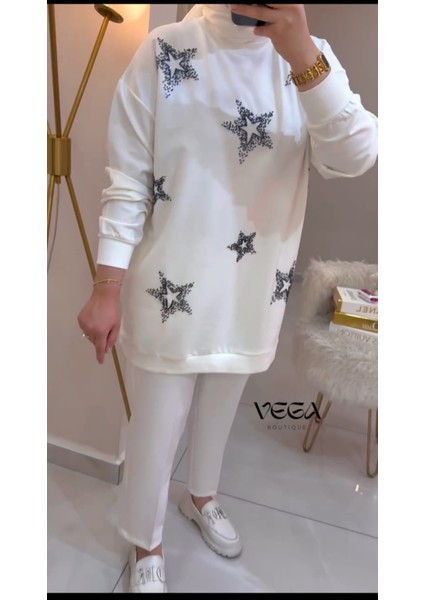 Yıldız Detaylı 1 Kalite Tunik
