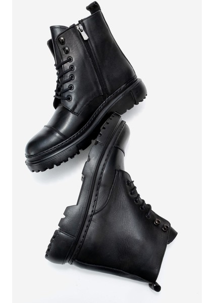 Hakiki Deri, Fermıarlı, Erkek Deri Bot indirimleri