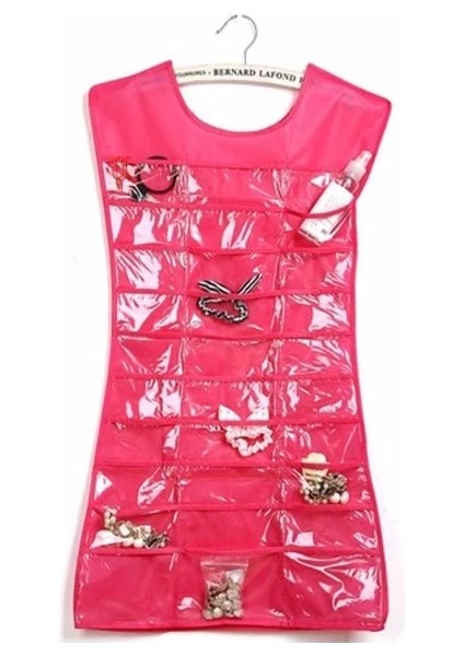 Çift Traflı Elbise Şeklinde Takı Organizeri 00692