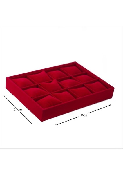 12'li Anfora Kumaş Yastıklı Tabla