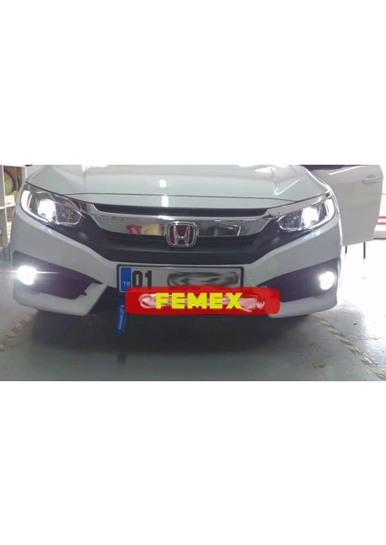 Honda Civic Fc5 Araçlar Için LED Xenon Uzun Far Aydınlatma Ampulu Femex Premio Plus Hb3