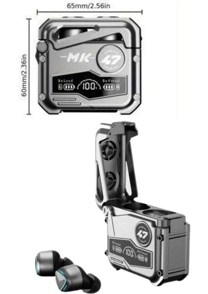 Gecikme Önleyici Oyuncu Kulaklığı Bluetooth Bağlantılı Anc Özelliği 5.0 Bluetooth modelleri