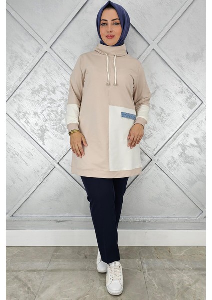 Kadın Kombinli Boğazlı Tesettür Tunik modelleri