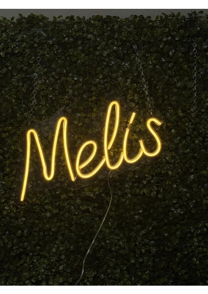 Kişiye Özel Neon LED Yazı 5 Harfli – Isim Yazılı Dekoratif Duvar Işığı