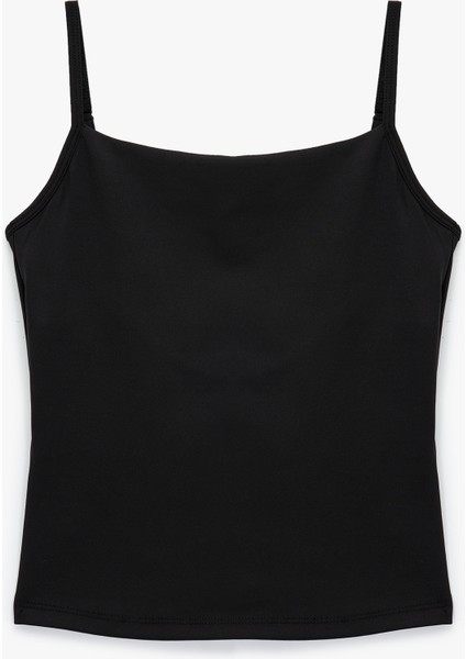 Kolsuz Bisiklet Yaka Slim Fit Atlet