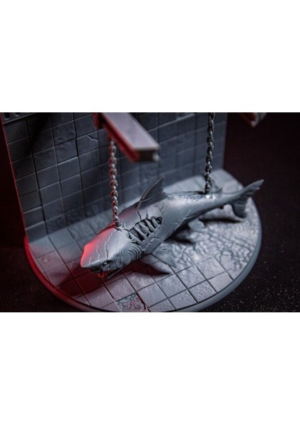 Zincirlenmiş Dehşet "jaws'ın Hücresi" (3d Baskı Diorama) fiyatları