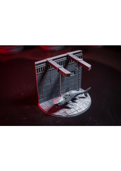 Zincirlenmiş Dehşet "jaws'ın Hücresi" (3d Baskı Diorama) fırsatları