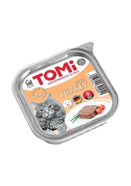 Kedi Hindili Alüminyum Yaş Mama 100GR 4 Adet. fiyatları