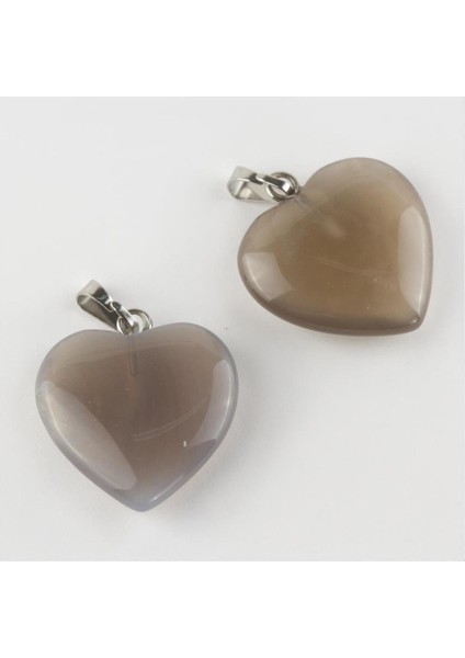 Akik Kalpli Doğaltaş Kolye Ucu