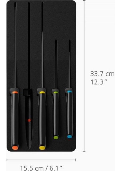 Elevate Store 5 Parça Renkli Bıçak SETI(10545) fiyatları