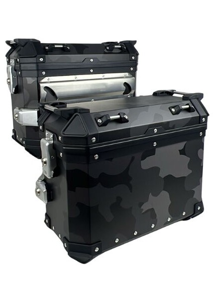 Alüminyum Yan Çanta 33LT Takım KAMUFLAJ/SIYAH/MC00502