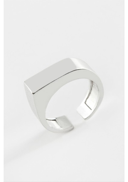 Dikdörtgen Metal Yüzük