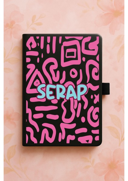 Kişiye Özel Isim Ad Yazılı Tarihsiz Termo Defter - Model 28