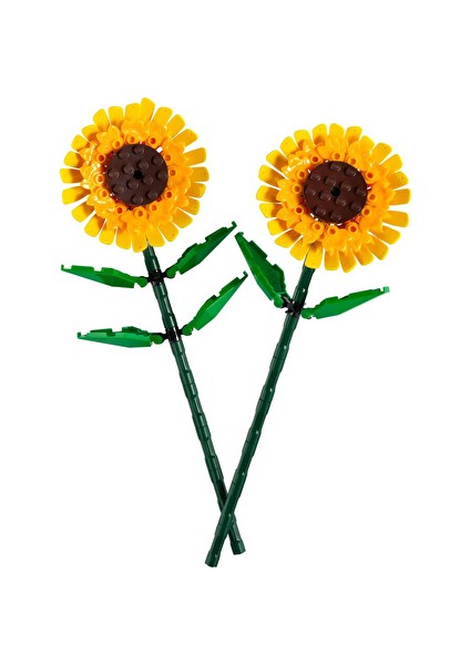 4 Adet Flowers Ayçiçeği