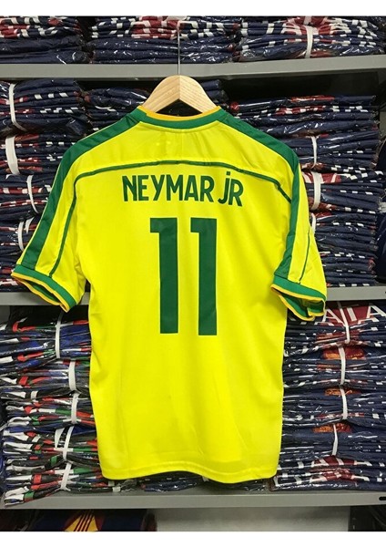 Brezilya Milli Takımı 98 Dünya Kupası Neymar Jr Nostalji Forması fiyatları