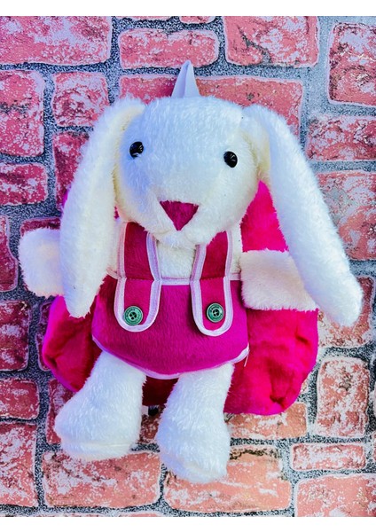 Peluş Çocuk Sırt Çantası - Labubu Hello Kitty Kuromi Stitch Mickey Mouse Bugs Bunny Çanta