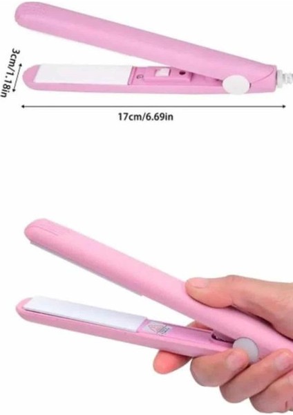 Seyahat Tipi Taşınabilir Saç Düzleştirici Saç Şekillendirici Yüksek Isı Aya - M974K665-R76 modelleri