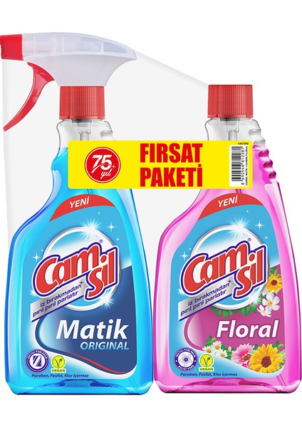 4 Adet Camsil 500 ml + Fl 500 ml fiyatları