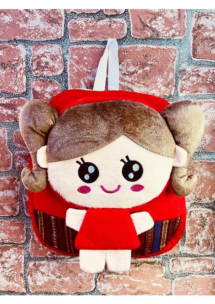 Peluş Çocuk Sırt Çantası - Labubu Hello Kitty Kuromi Stitch Mickey Mouse Bugs Bunny Çanta