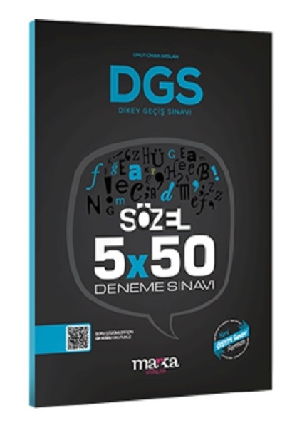 2025 Dgs Sözel 5X50 Deneme Sınavı Tamamı Pdf Çözümlü Açıklanan Yeni Müfredat